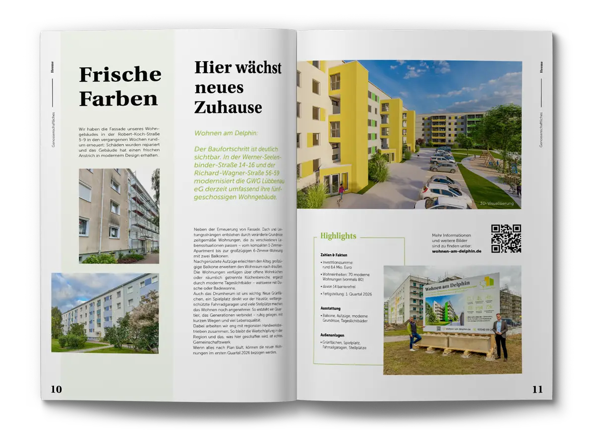 offene Magazinseite