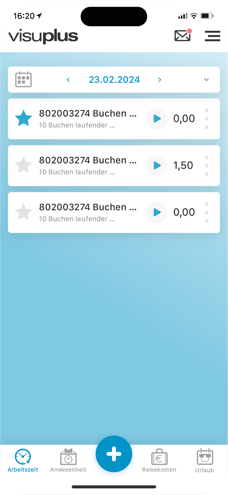 App Bildschirm